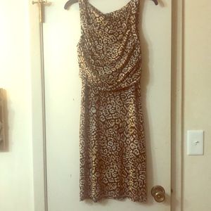 Very cute Ann Taylor dress Black and Tan